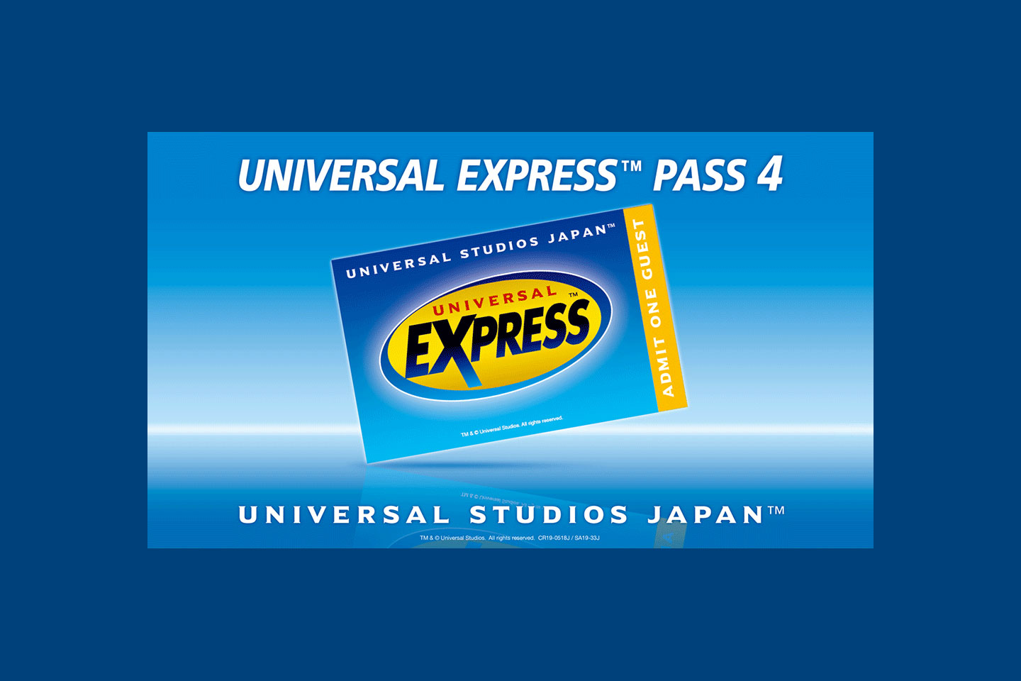 UNIVERSAL JAPAN Express™ Pass 4 | USJ บัตรลัดคิว 4 อย่าง - Pinatlas